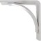 Ekena Millwork Morris Steel Bracket, Hammered White 3"W x 6"D x 6"H BKTM03X06X06MOHWH - alternate 10